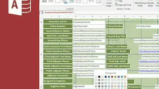 Microsoft Access screenshot