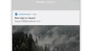 Microsoft Authenticator screenshot