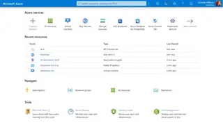 Microsoft Azure screenshot