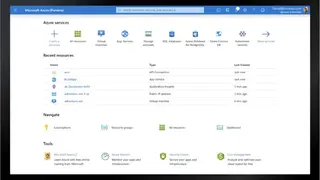 Microsoft Azure screenshot