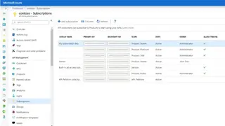 Microsoft Azure API Management screenshot