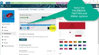 Microsoft Bookings screenshot