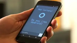 Microsoft Cortana screenshot