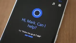 Microsoft Cortana screenshot