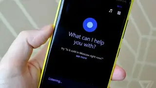 Microsoft Cortana screenshot