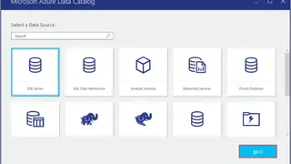 Microsoft Data Catalog screenshot