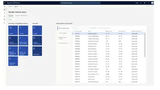 Microsoft Dynamics 365 Finance screenshot