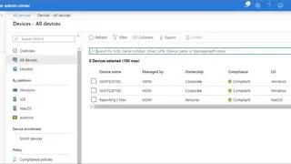 Microsoft Endpoint Manager screenshot