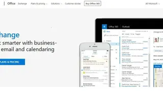Microsoft Exchange screenshot