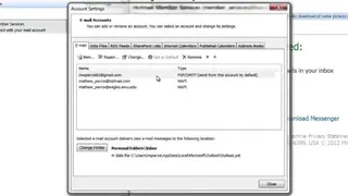 Microsoft Exchange Server screenshot