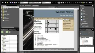 Microsoft Expression Web screenshot