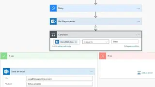Microsoft Flow screenshot