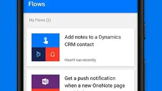 Microsoft Flow screenshot