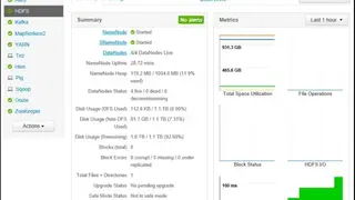 Microsoft HDInsight screenshot