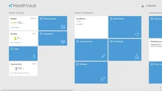 Microsoft HealthVault screenshot