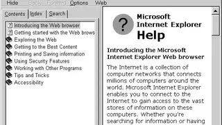 Microsoft HTML Help screenshot