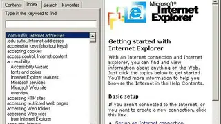 Microsoft HTML Help screenshot