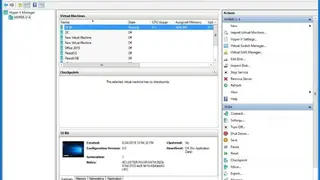 Microsoft Hyper-V screenshot