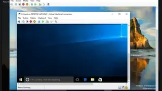 Microsoft Hyper-V screenshot
