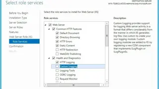 Microsoft IIS screenshot