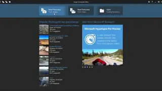 Microsoft Image Composite Editor screenshot