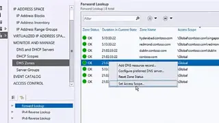 Microsoft IP Address Management Server screenshot