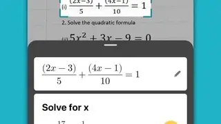 Microsoft Math Solver screenshot
