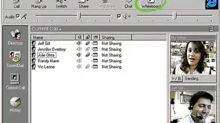 Microsoft NetMeeting screenshot