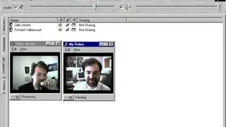 Microsoft NetMeeting screenshot