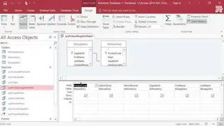 Microsoft Office Access screenshot