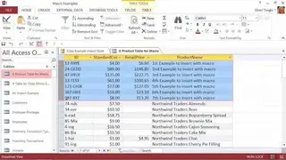 Microsoft Office Access screenshot