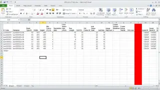 Microsoft Office Excel screenshot