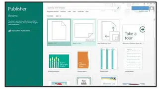 Microsoft Office Publisher screenshot