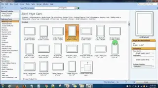 Microsoft Office Publisher screenshot