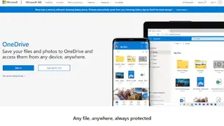 Microsoft OneDrive screenshot