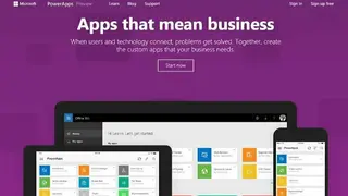 Microsoft PowerApps screenshot