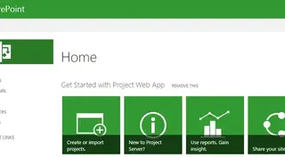 Microsoft Project Server screenshot