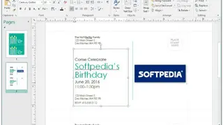 Microsoft Publisher screenshot