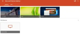 Microsoft Remote Desktop screenshot