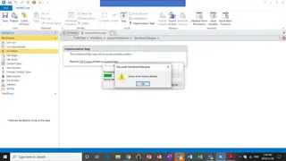 Microsoft Sharepoint Designer screenshot