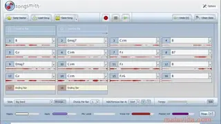 Microsoft Songsmith screenshot
