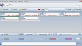 Microsoft Songsmith screenshot