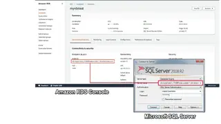 Microsoft SQL screenshot
