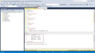 Microsoft SQL Server screenshot