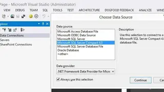 Microsoft SQL Server Compact screenshot