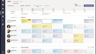 Microsoft StaffHub screenshot