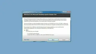 Microsoft Standalone System Sweeper Beta screenshot