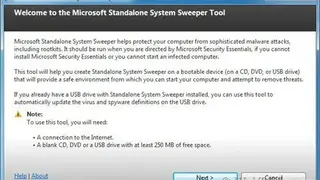 Microsoft Standalone System Sweeper Beta screenshot