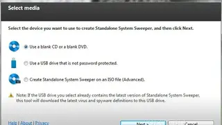 Microsoft Standalone System Sweeper Beta screenshot