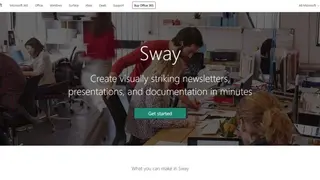 Microsoft Sway screenshot